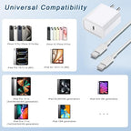 10FT Fast Charging Cord for iPhone 16 15, iPad Pro/Air/Mini - Image 5