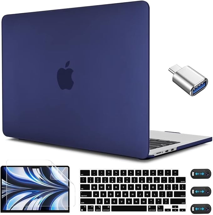 CISSOOK Case for MacBook Air 13.6 inch 2022 2024 2025 Release A2681 M2 A3113 M3 by CISSOOK