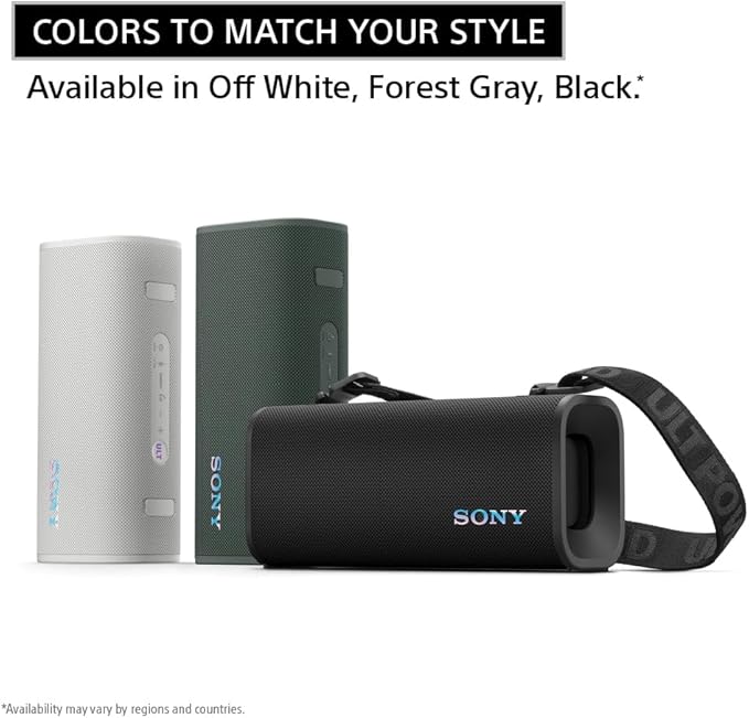 Sony ULT Field 3 Wireless Portable Bluetooth Speaker, IP67 Waterproof, and - Image 8