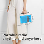 LEOTEC AM/FM Radio with Best Reception, AC or Battery Operated Portable Radio - Image 4