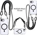 for iPhone 16e Case with Adjustable Phone Lanyard Strap, Compatible with MagSafe - Image 2