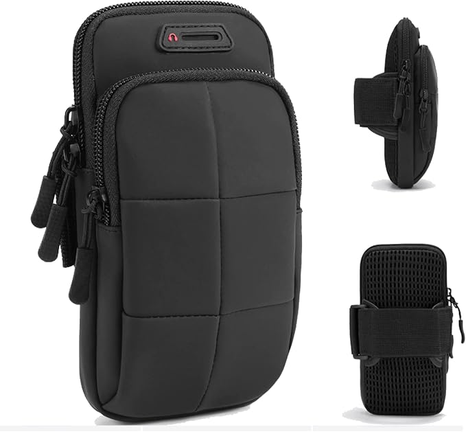 Phone Arm Bands for Running, Armband Cell Phone Holder for Exercise by PrimeComfort