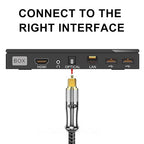 EMK 24K Gold-Plated Optical Audio Cable - Image 5