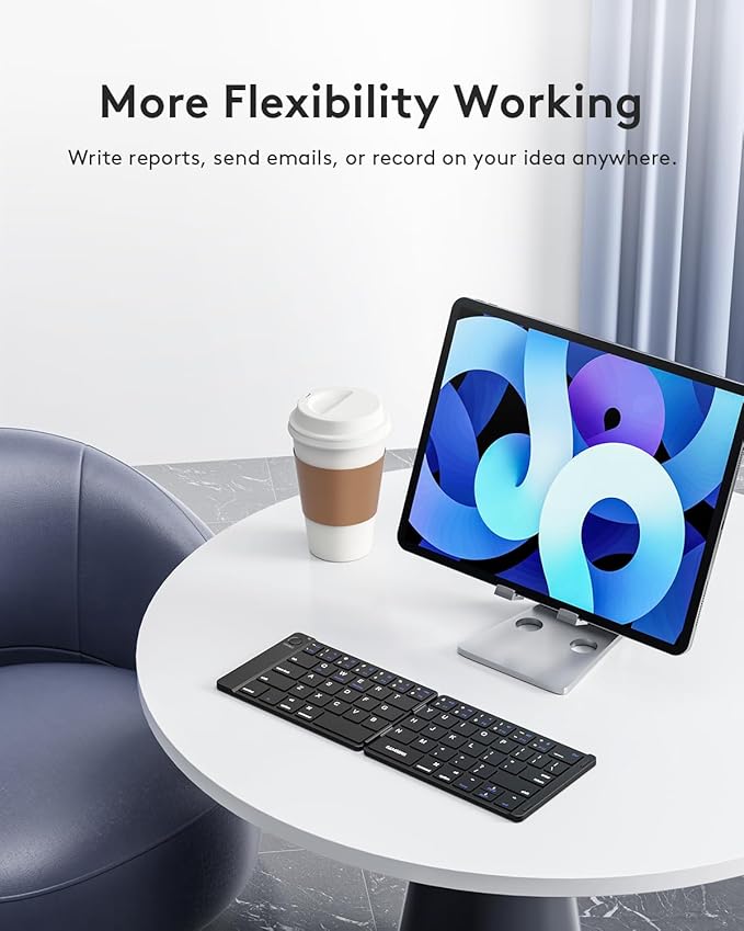 Samsers Foldable Bluetooth Keyboard - Image 3