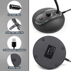 USB Computer Microphone with Mute Button, Plug&Play Condenser, PS4 Mic -360 - Image 3
