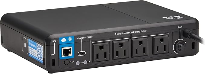 Tripp Lite Cloud-Connected 600VA UPS Battery Backup and Surge Protector by TrippLite