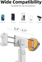 TODI 63" Phone Tripod, Extendable Selfie Stick - Image 4