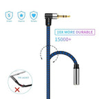 3.5mm Male to Female Extension Stereo Audio Extension Cable 6FT, Cotton-Braided - Image 4