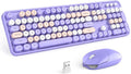KNOWSQT Wireless Keyboard and Mouse Combo Purple by KNOWSQTKeyboardMouse