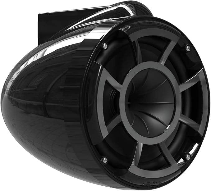 wet sounds Rev 8 Black V2 Revolution Series 8" Black Tower Speakers w/Fixed - Image 7