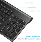 LeadsaiL Wireless Keyboard and Mouse Combo, Wireless USB Mouse and Computer - Image 6