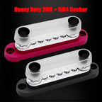2 x M8 Power Distribution Block Bus Bar 12V - Image 2