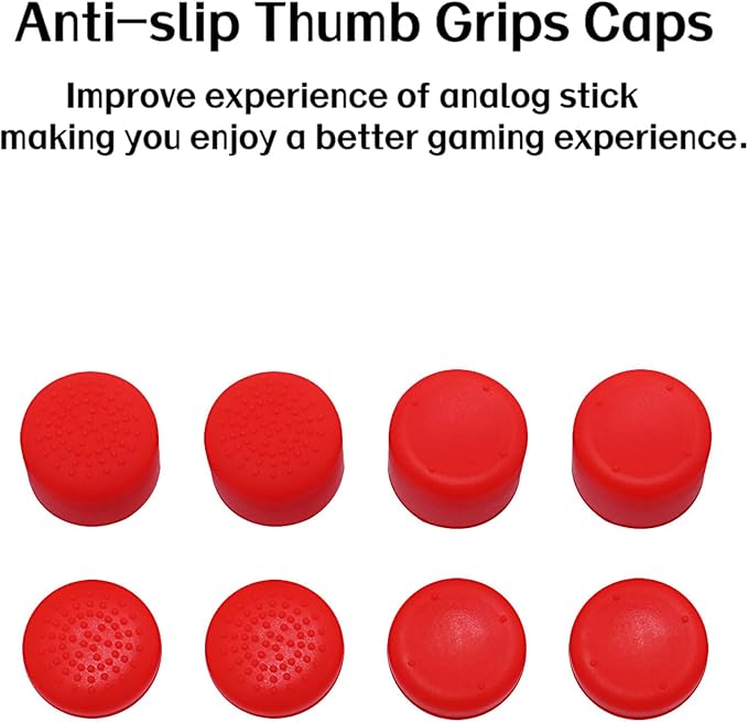8PCS Silicone Thumb Grips for PS5/PS4/Switch Pro Controllers - Image 6