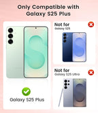 Slim Thin for Samsung Galaxy S25 Plus Case, Compatible - Image 2