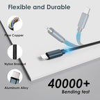 5FT iWatch Charger 3 in 2 for Apple Watch Charger Travel Essentials Multi - Image 7