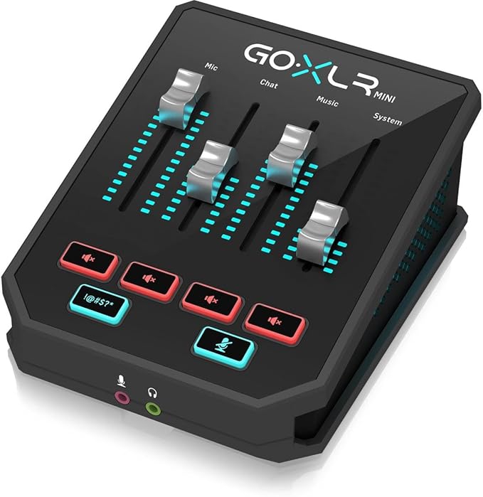 TC Helicon GoXLR MINI Online Broadcast Mixer - Image 3