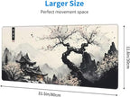 Japanese Mouse Pad, Large Japanese Desk Mat, XL Anime Gaming Keyboard Mat - Image 2