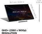 ViewSonic TD1656-2K 16 Inch WQXGA 1600p IPS Touchscreen Portable Monitor - Image 7
