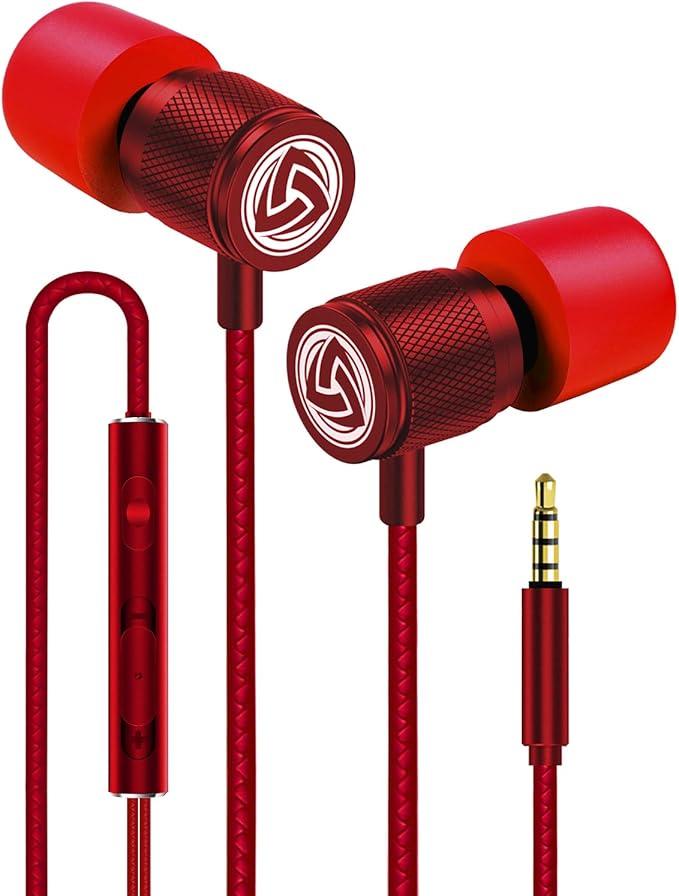 LUDOS Ultra Wired Earbuds in-Ear Headphones, 5 Years Warranty, Earphones by Ludos