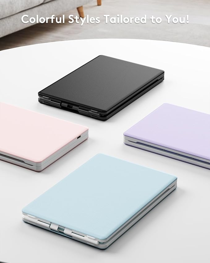 Samsers Bluetooth Foldable Keyboard, Wireless Portable Folding Keyboards - Image 6
