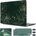 CISSOOK Case for MacBook Air 13 inch 2021 M1 A2337 A2179 A1932, Hard Shell by CISSOOK
