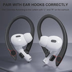 2 Pairs AirPods Ear Hooks for AirPods Pro 2, AirPods Pro, AirPods 4, 2 & 1 - Image 4