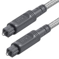 EMK Digital Optical Audio Cable Fiber Optical Toslink Cable SPDIF Audio Cable by EMK