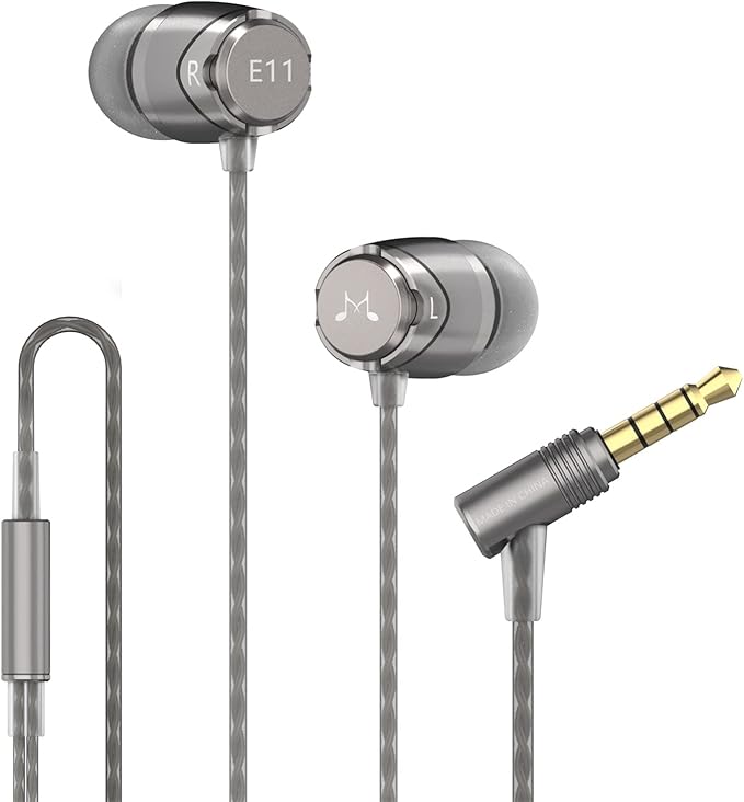 SoundMAGIC E11 Wired Earbuds No Microphone HiFi Stereo Earphones Noise by SoundMAGIC