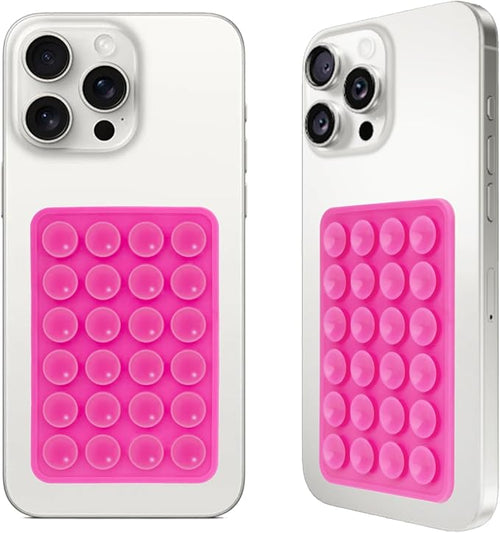2PCS Silicone Suction Phone Case Mount, Non Slip Suction Cup Phone Mount by Giumel