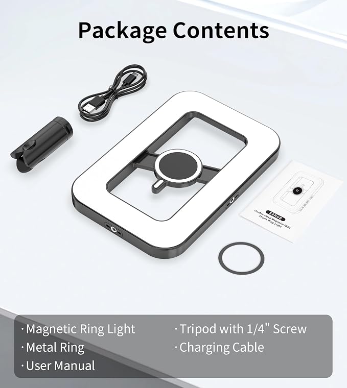 Double-Sided Magnetic Phone Ring Light - Image 9