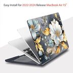 Teryeefi Compatible with M3 M4 MacBook Air 15 inch Case 2025 2024 2023 Release - Image 5