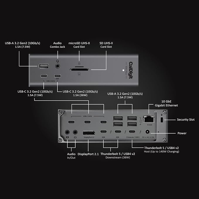 CalDigit TS5 Plus - Image 3