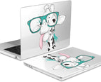 MEEgoodo Case for MacBook Air M4/M3/M2 13.6 inch 2025 2024 2022, Fit Model - Image 3