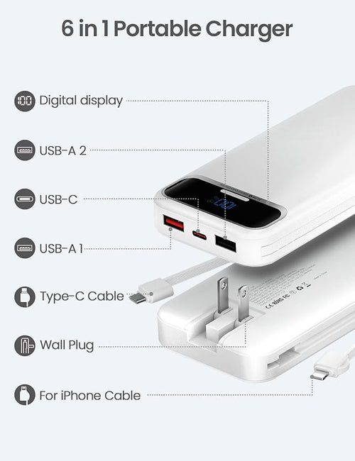 12000mAh Lightweight-Portable-Charger-Power-Bank - Image 2