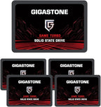 Gigastone SATA SSD 256GB 2.5 inch SSD 520MB/s Upgrade Laptop PC Memory and by Gigastone