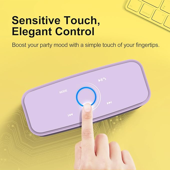DOSS SoundBox Touch Wireless Bluetooth Speaker - Image 3