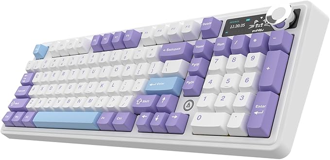 AK980 97Keys Tri-Mode Full Mechanical Keyboard, Gasket-Mounted, Hot-Swappable - Image 3