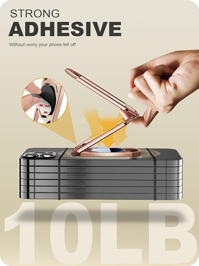 A-LuGei  &  Cell Phone Ring Holder Stand - Image 3