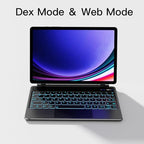 Magentic Keyboard Case for Samsung Galaxy Tab S10+/ S9+ /S9 FE+/S8+/S7+/S7 FE - Image 9