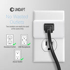 Unidapt Multi Plug Outlet Extender 2 Pack - Image 4