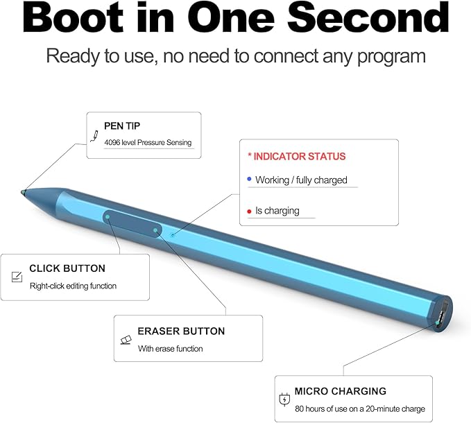 ASUS Stylus Pen for Transformer/Zenbook/Vivobook Flip/Notebook Touchscreen - Image 4