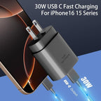 Phone 16 15 Charger Fast Charging, 30W USB C Wall Charger Phone 16 15 Pro Max - Image 3