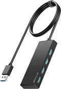 USB Hub, 2 ft Long Cable USB 3.0 Hub, USB Extender by ANYPLUS