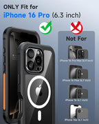 seacosmo for iPhone 16 Pro Case, Full Body Bumper - Image 5