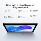 DOOGEE U10 10 inch Tablet with Keyboard, Android 15 Tablet 16GB+128GB/2TB Expand - Image 4