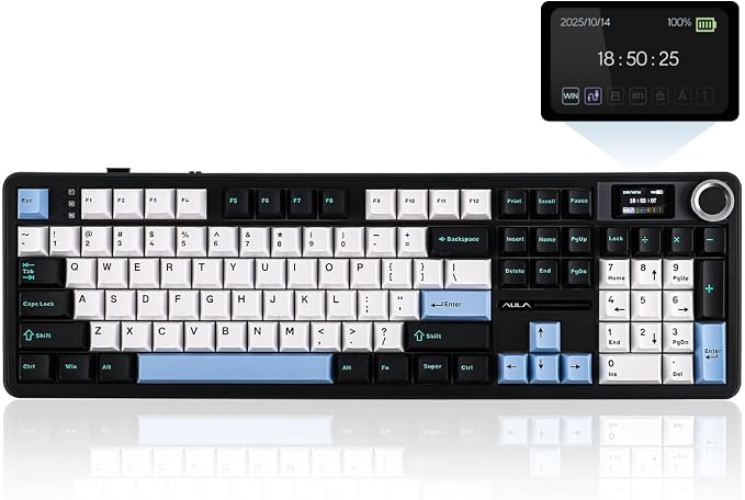 EPOMAKER X Aula F108 PRO Wireless Gaming Keyboard by EPOMAKER