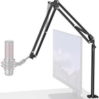 InnoGear Desk Mic Stand, 360° Rotatable Overhead Mic Boom Arm Microphone Stands by InnoGear