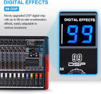 TF600 6-Channel Professional Mixer - Image 3
