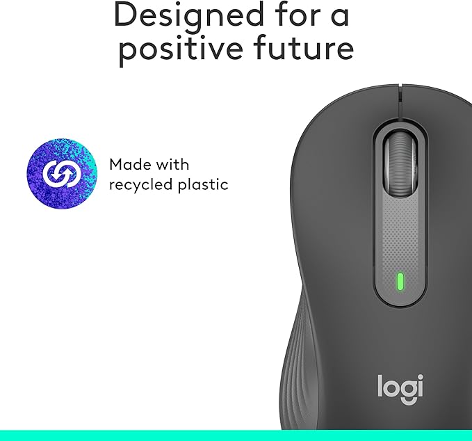 Logitech Left Handed Wireless Mouse Signature M650 L Full Size - Image 10