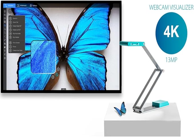 IRIScan Visualizer Webcam Document Camera v7:4K UltraHD-13MP, visualizer - Image 5